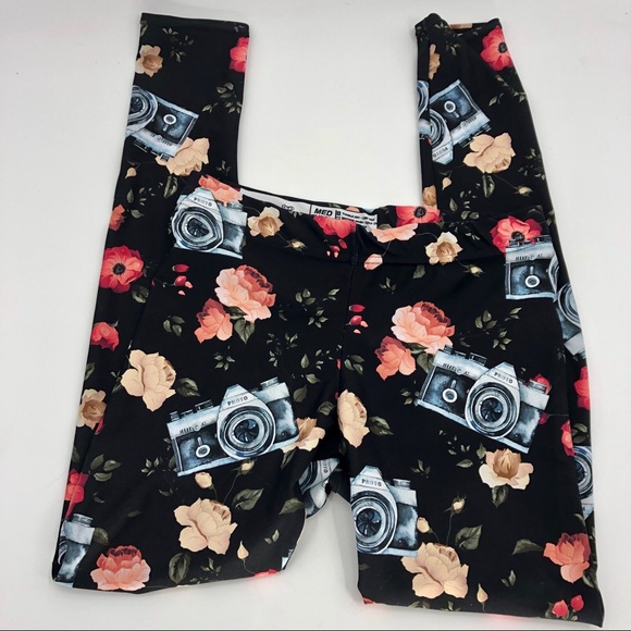 House of Flynn Pants - The House of Flynn Vintage Camera Yoga Leggings